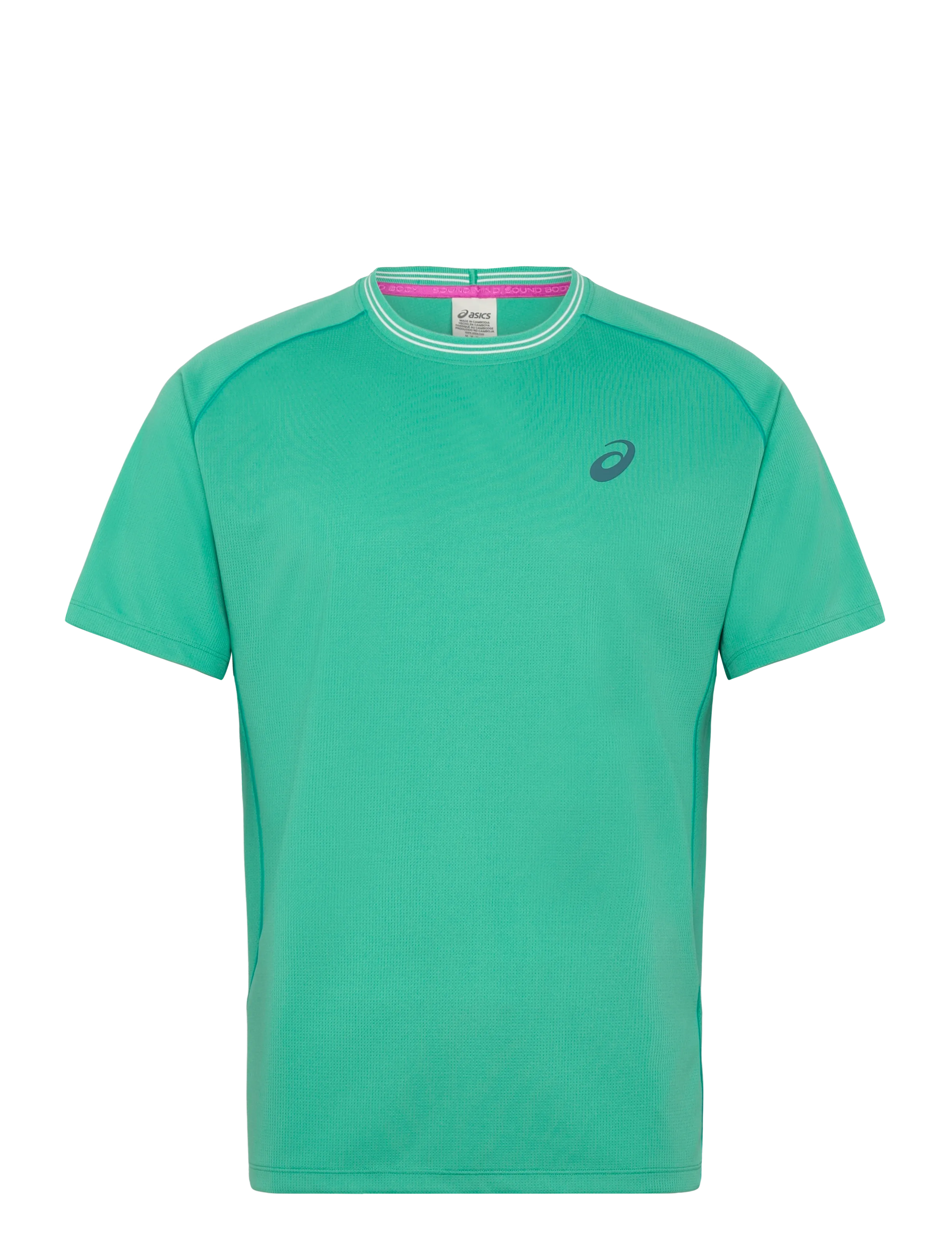 Asics GAME SS TOP - Deals - AURORA GREEN / green