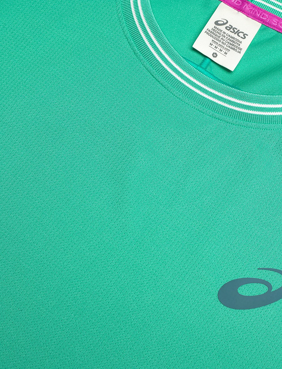 Asics - GAME SS TOP - t-shirts - aurora green - 2