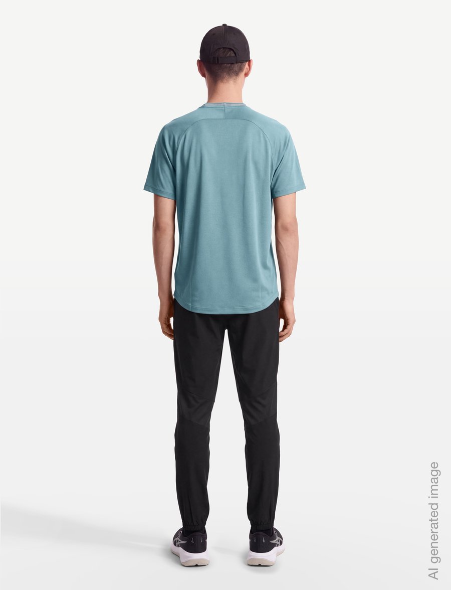 Asics - GAME SS TOP - t-shirts - foggy teal - 4