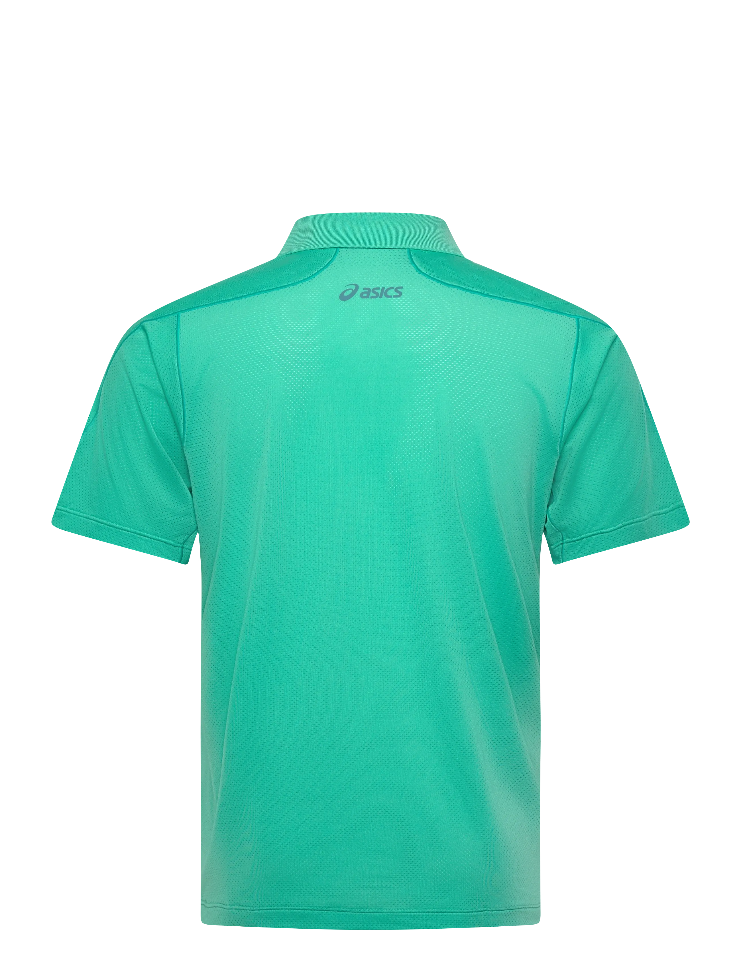 Asics - MATCH JACQUARD POLO SS TOP - polos - aurora green - 1
