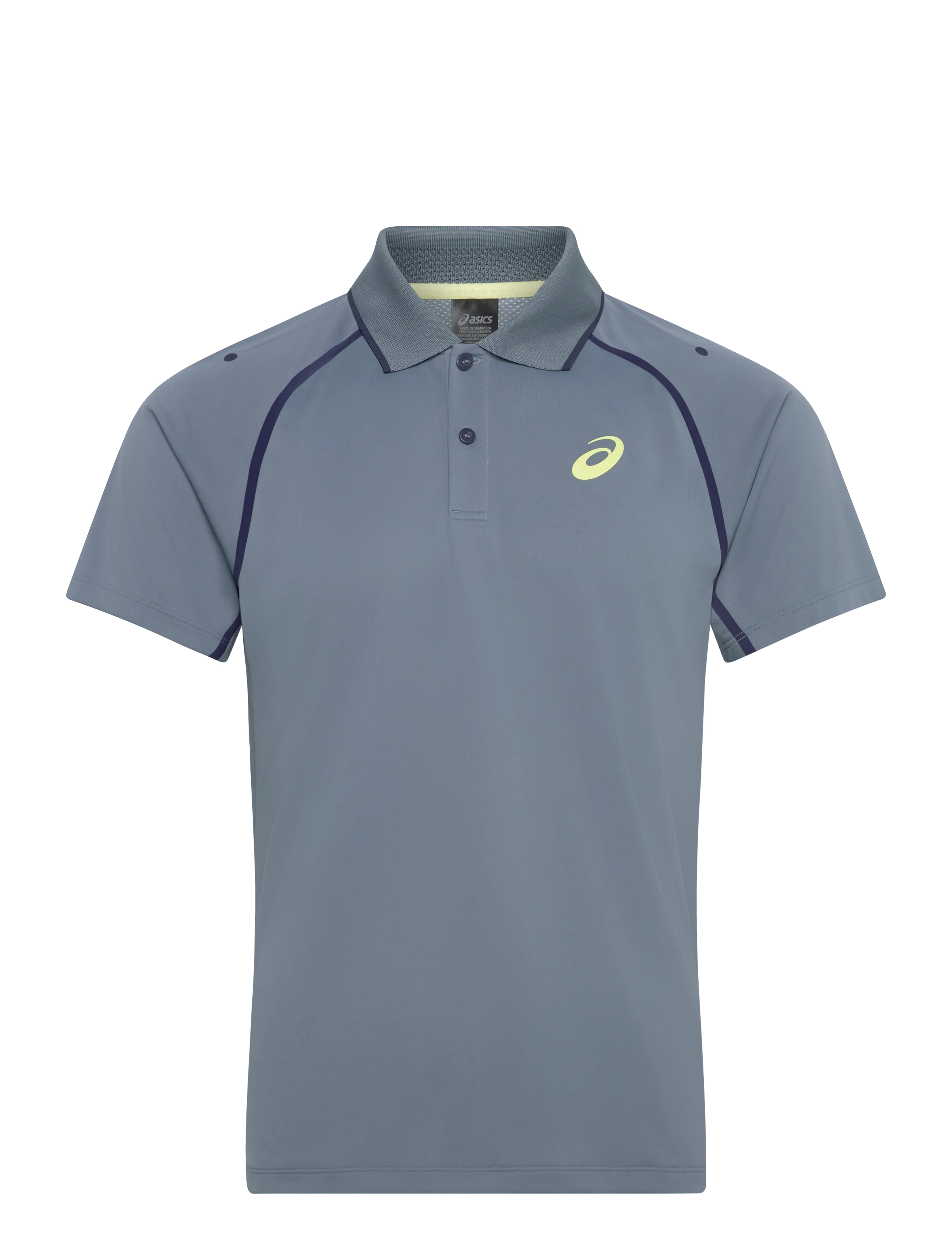 Asics MATCH POLO SS TOP - Deals - IRONCLAD / grey