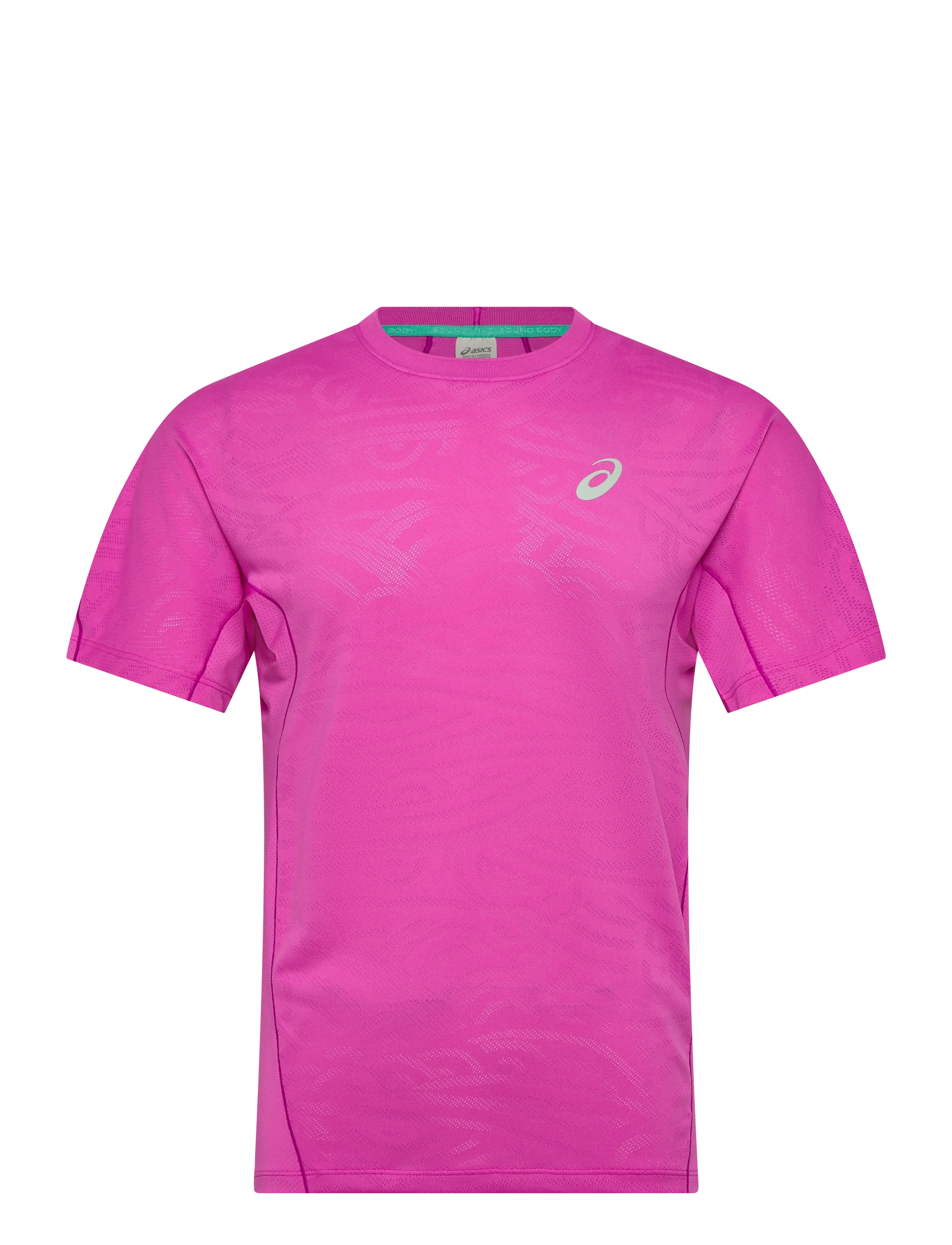 Asics MATCH JACQUARD SS TOP - 4 for 3 - DIGITAL SAKURA / pink/rose