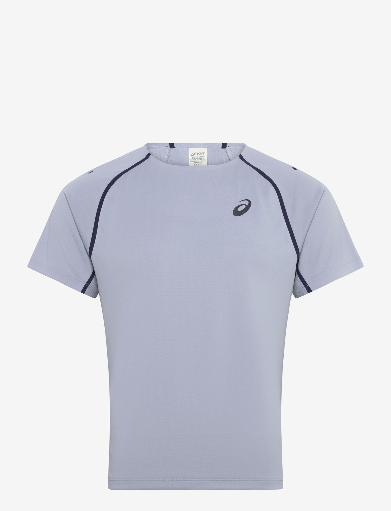 Asics - MATCH SS TOP - t-shirts - grey blue - 0
