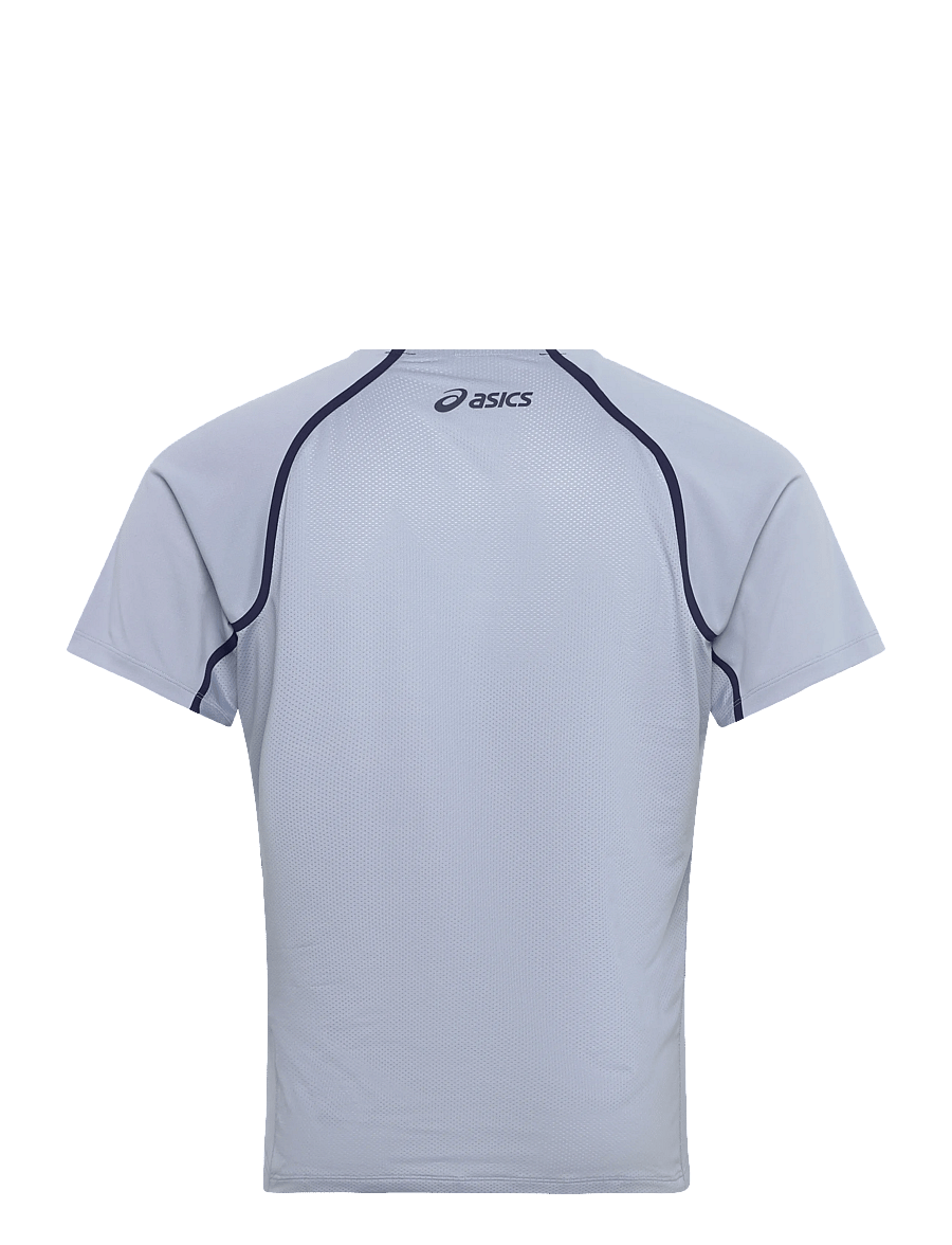 Asics - MATCH SS TOP - t-shirts - grey blue - 1