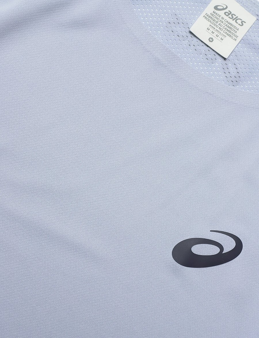 Asics - MATCH SS TOP - t-shirts - grey blue - 2