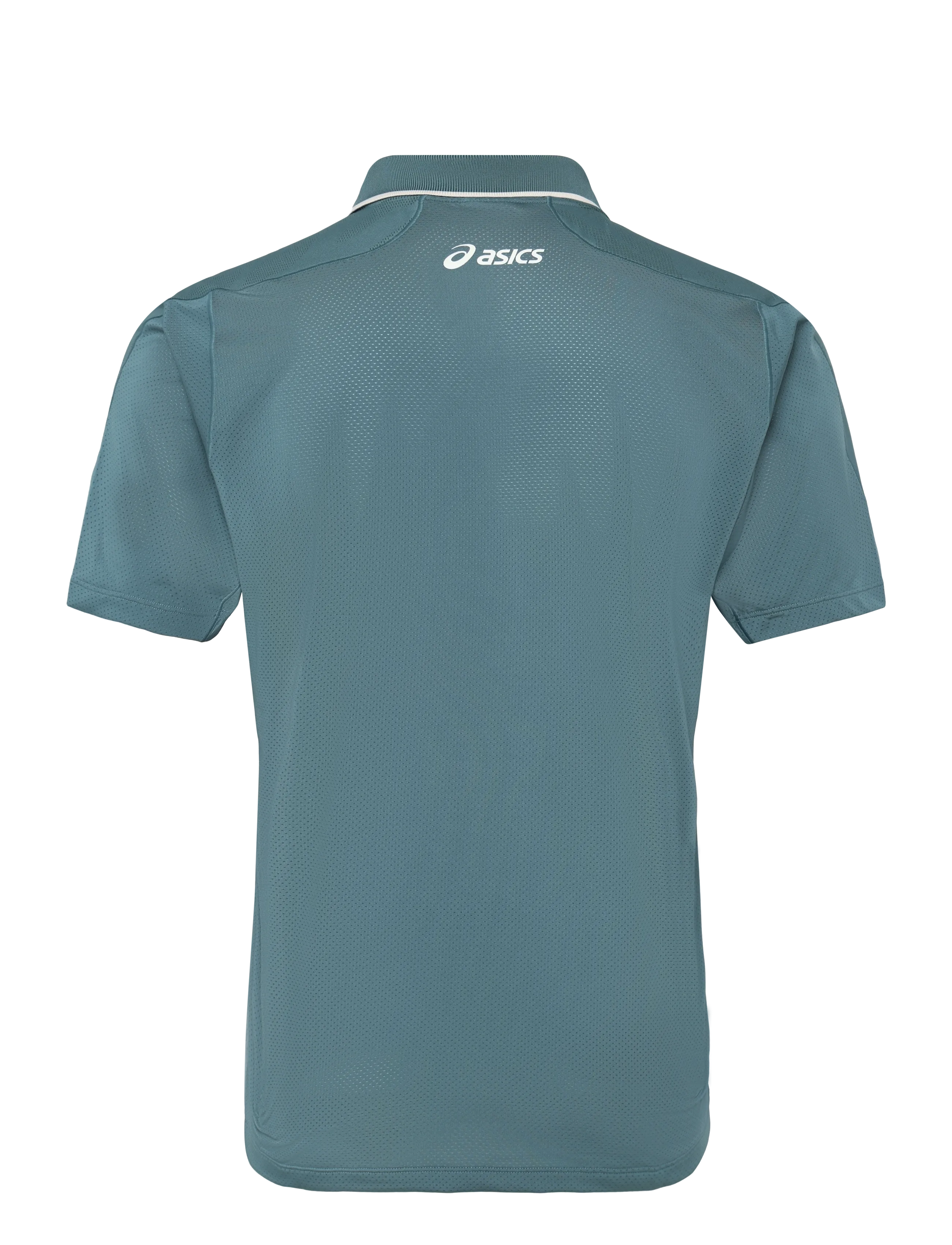 Asics - MATCH JACQUARD POLO SS TOP - foggy teal - 1