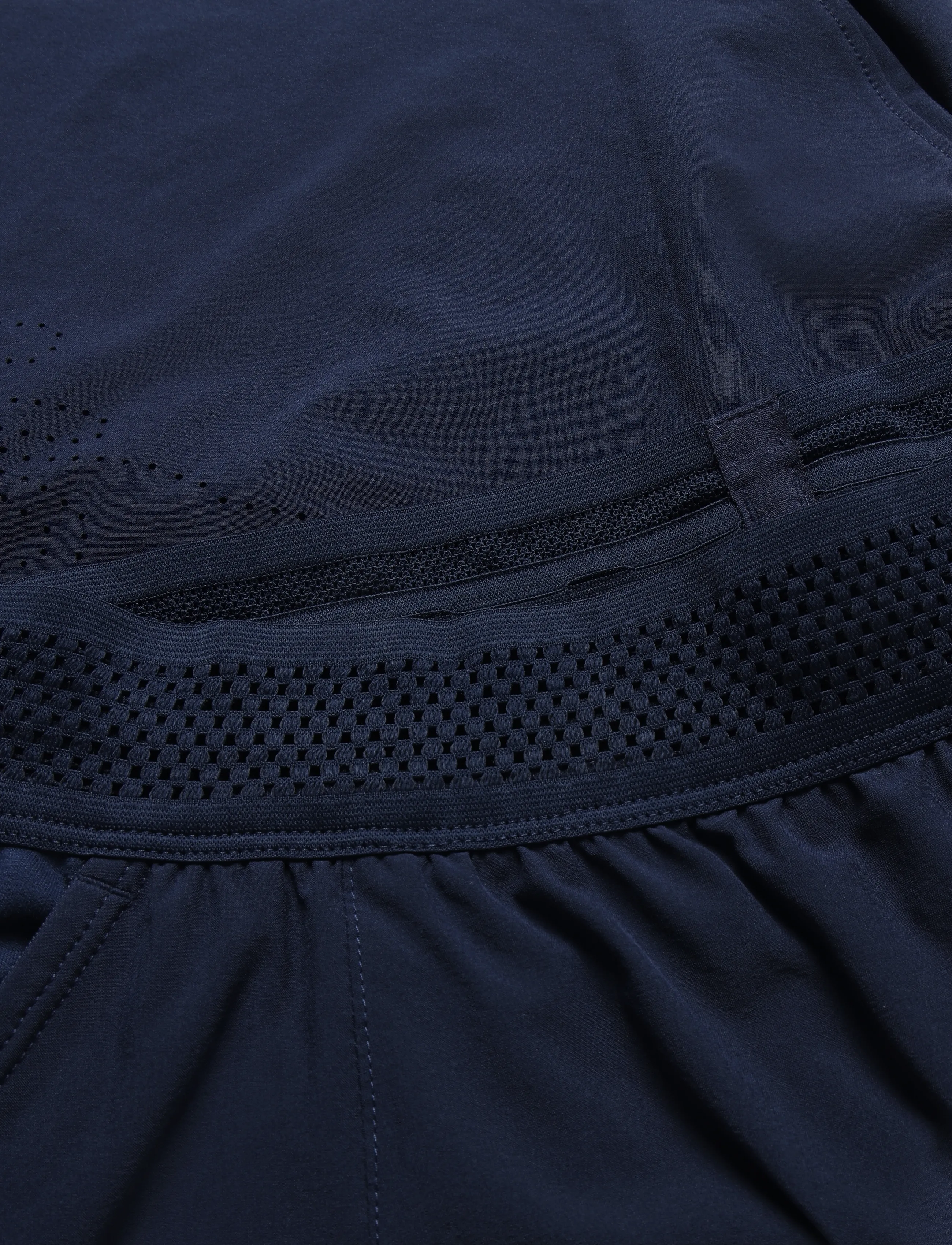 Asics - MATCH LASER CUT 7IN SHORT - trainingsshorts - midnight - 2