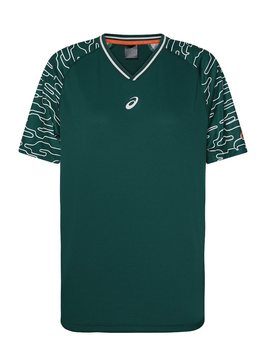 Asics - PADEL COURT SS TOP - t-särgid - jewel green - 0