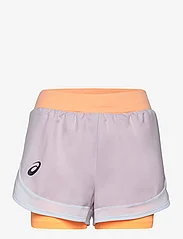 Asics - WOMEN MATCH SHORT - trainings-shorts - dusk violet/orange pop - 0