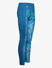 Asics - WOMEN GRAPHIC TIGHT - reborn blue - 3