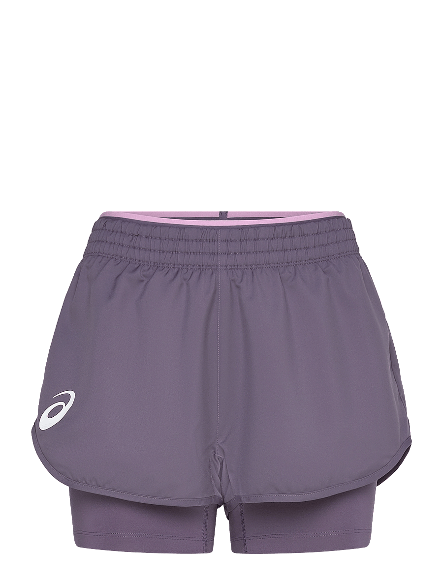 Asics - MATCH SHORT - trainingsshorts - greyish purple - 0