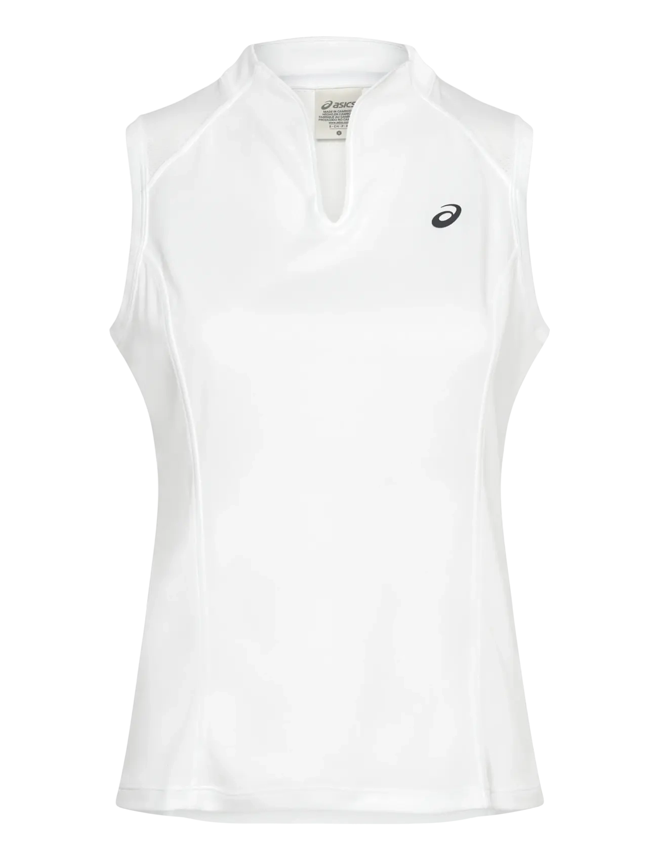 Asics COURT TANK - Toppar & T-shirts - BRILLIANT WHITE / white