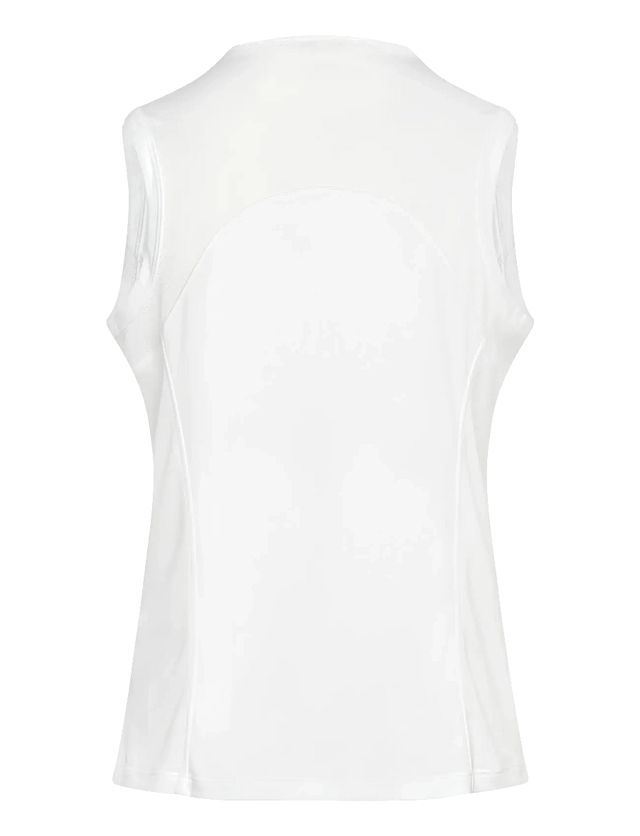 Asics - COURT TANK - débardeurs - brilliant white - 1