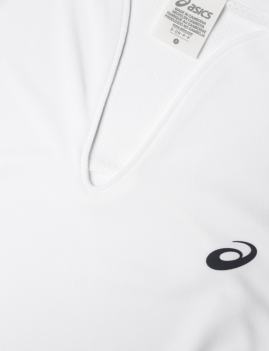 Asics - COURT TANK - débardeurs - brilliant white - 2