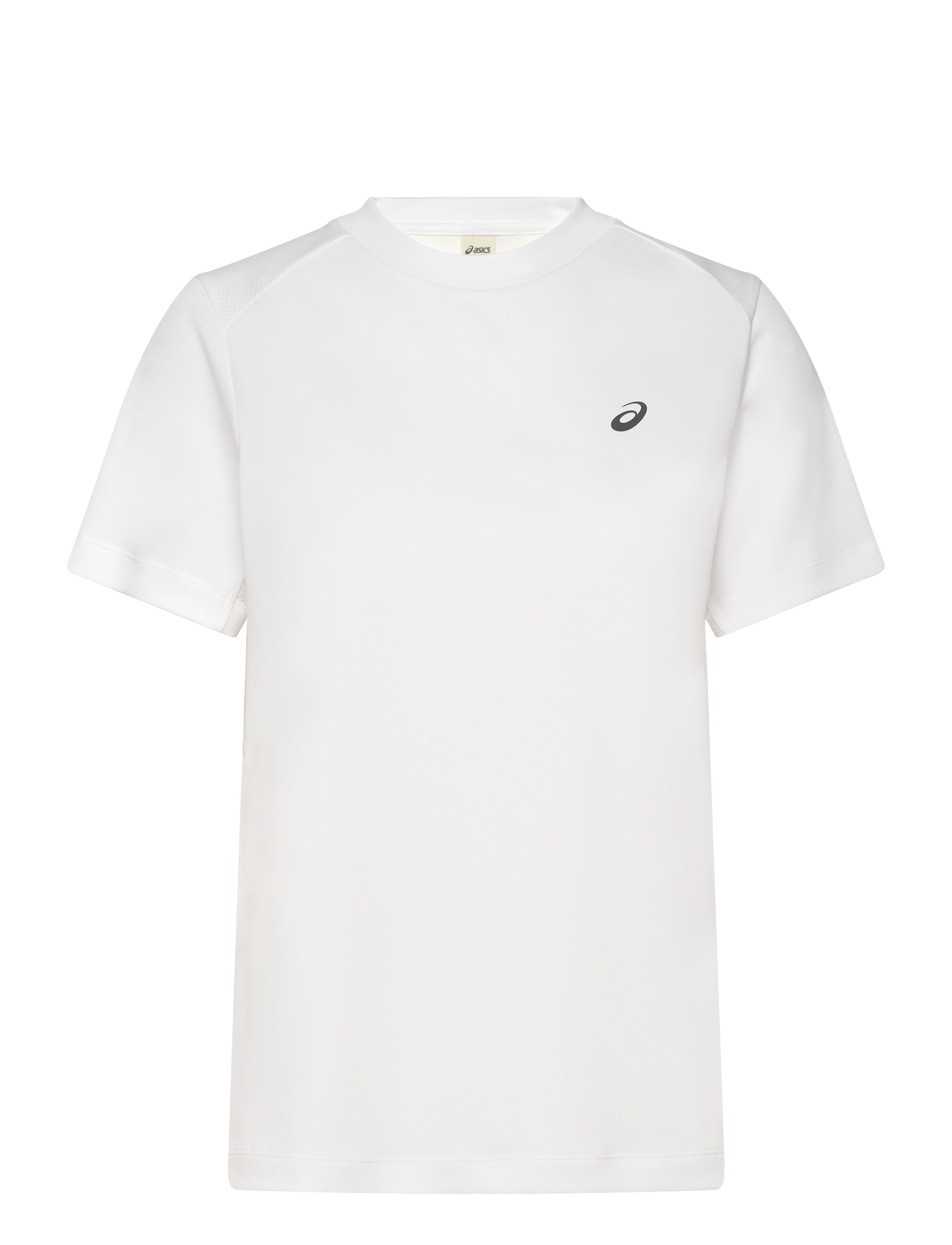 Asics COURT SS TOP - T-Shirts - BRILLIANT WHITE / white