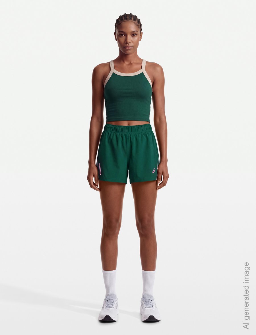 Asics - PADEL COURT 2-N-1 SHORT - trainingsshorts - jewel green - 0