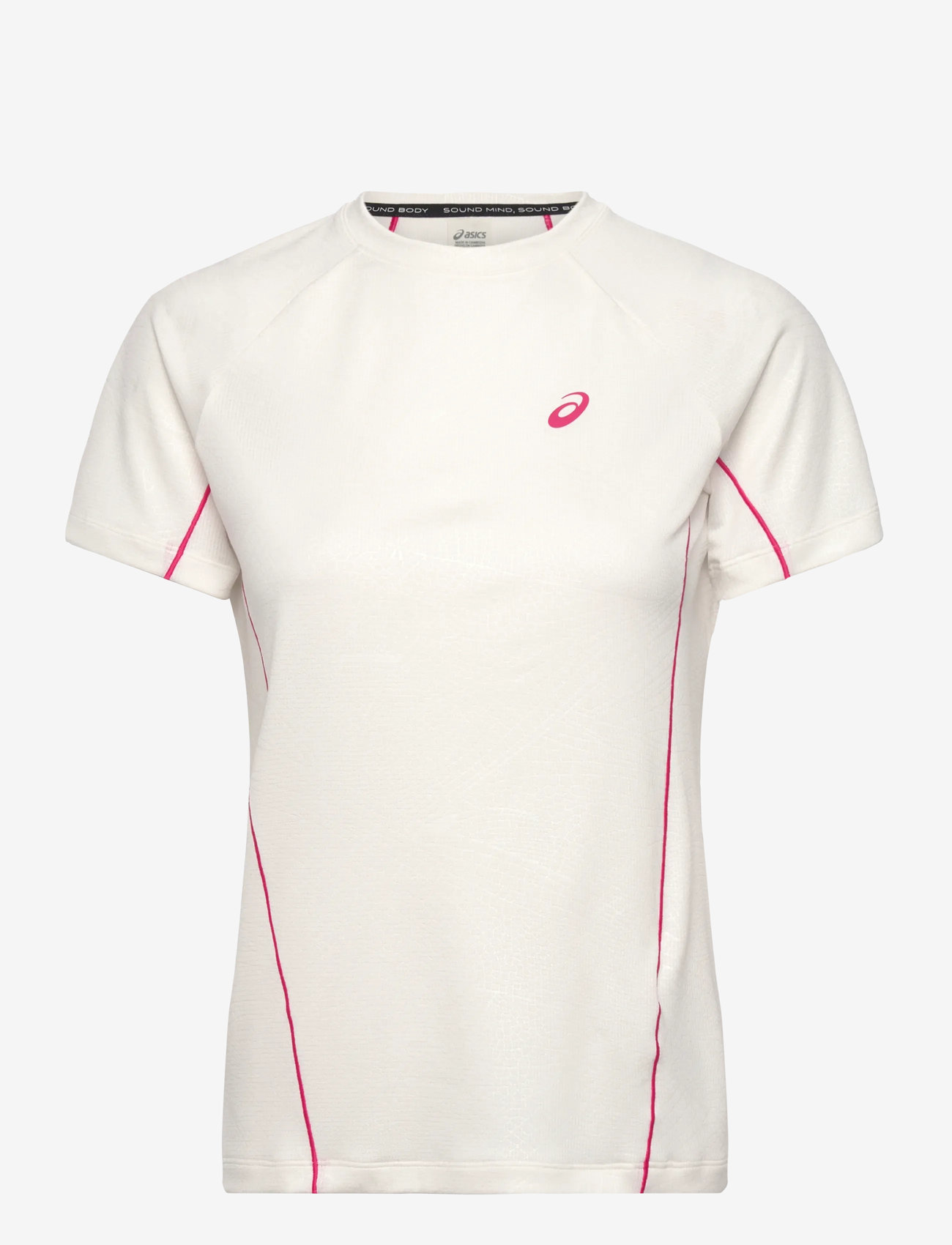 Asics - GAME ALL OVER PRINT SS TOP - skjorter - cream - 0