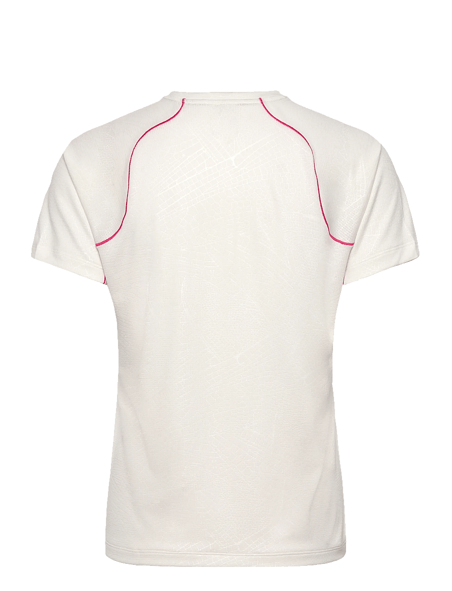 Asics - GAME ALL OVER PRINT SS TOP - t-shirts - cream - 1
