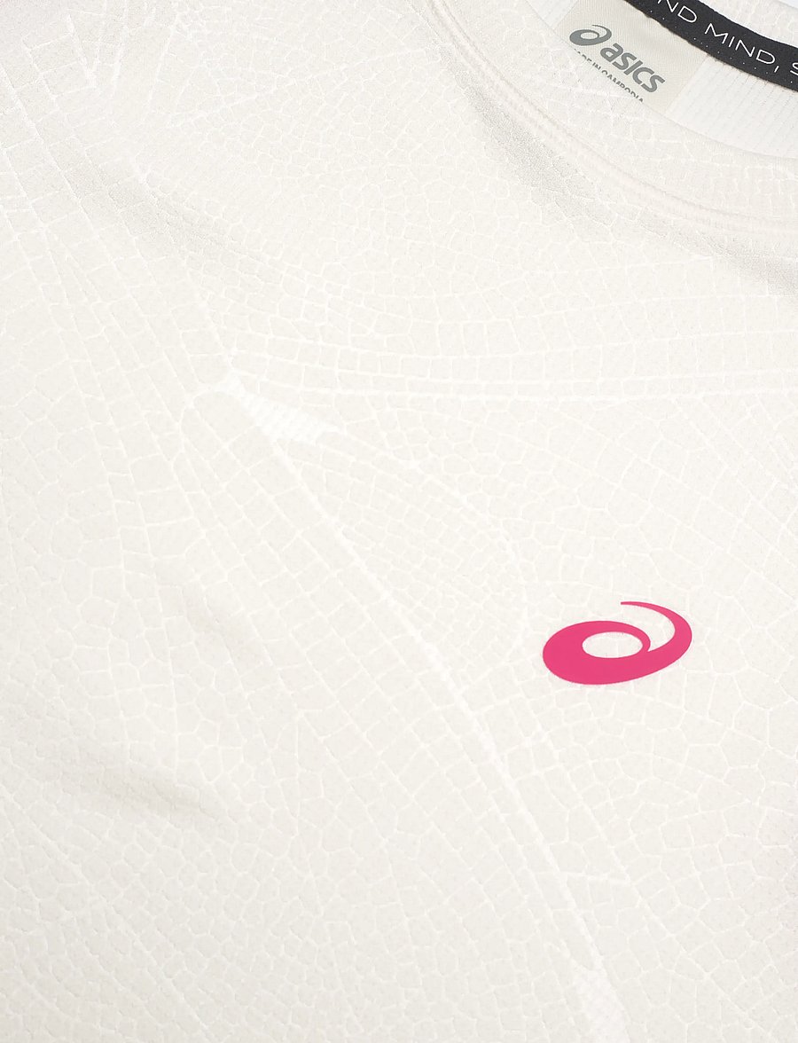 Asics - GAME ALL OVER PRINT SS TOP - t-shirts - cream - 2