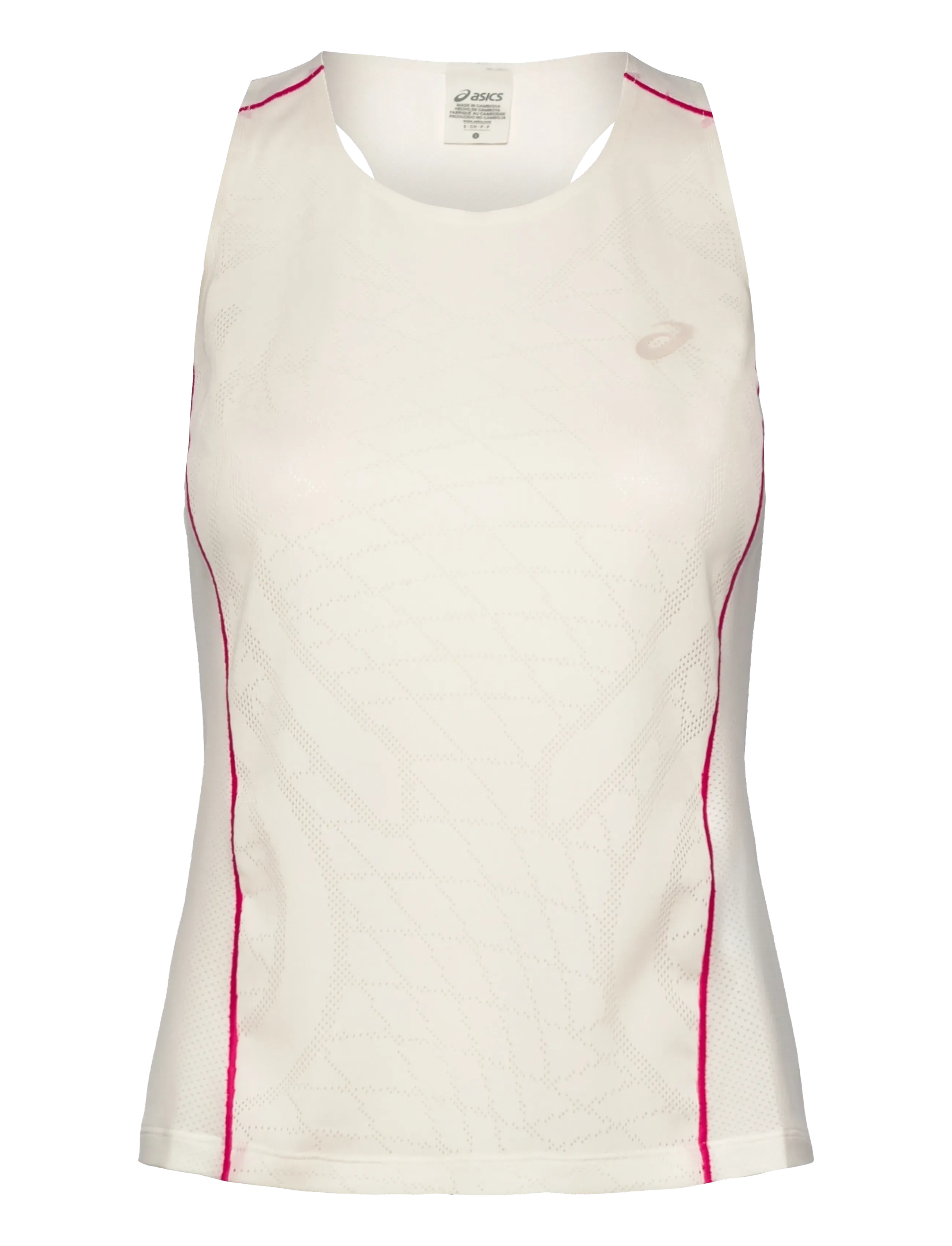 Asics Match Actibreeze Tank, XS, T-shirts & Oberteile, Creme - Sleeveless, Frauen