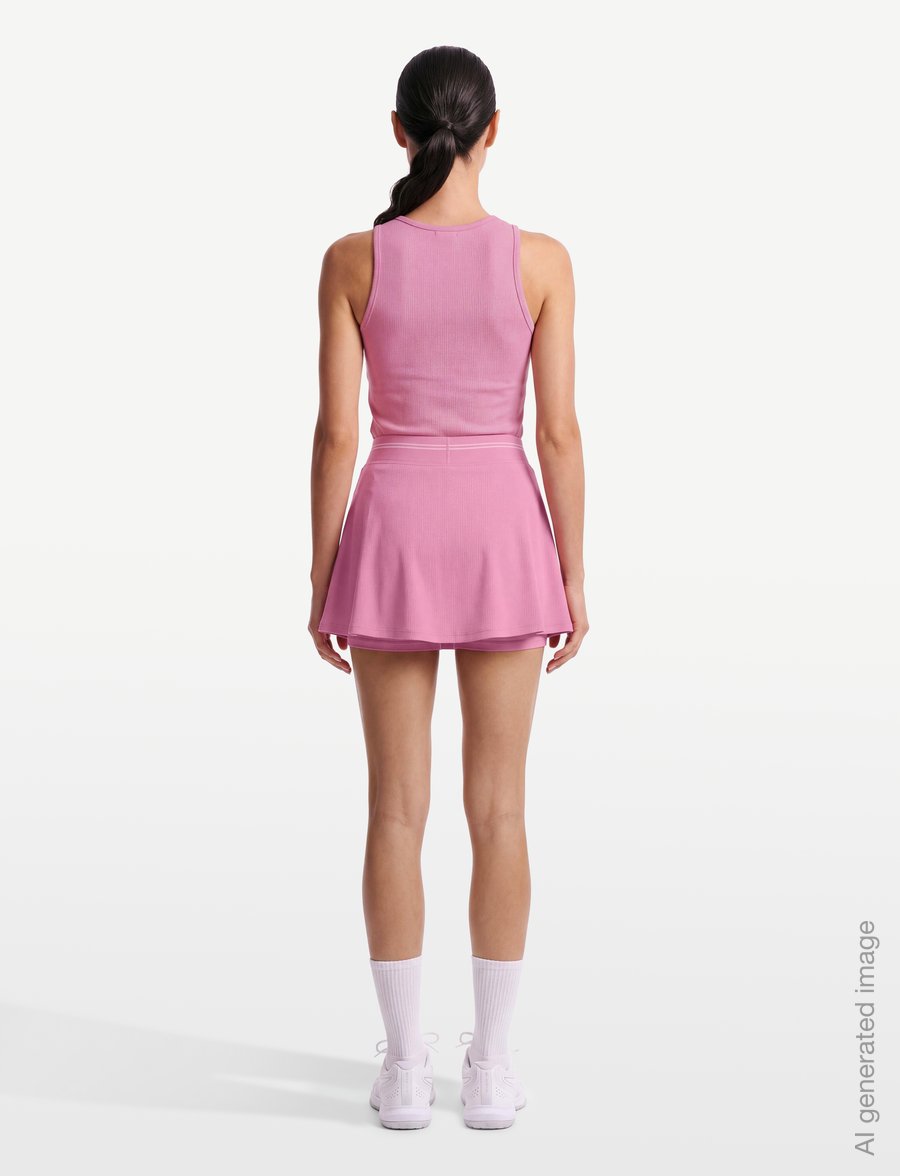 Asics - GAME SKIRT - püksseelikud - bubblegum - 4