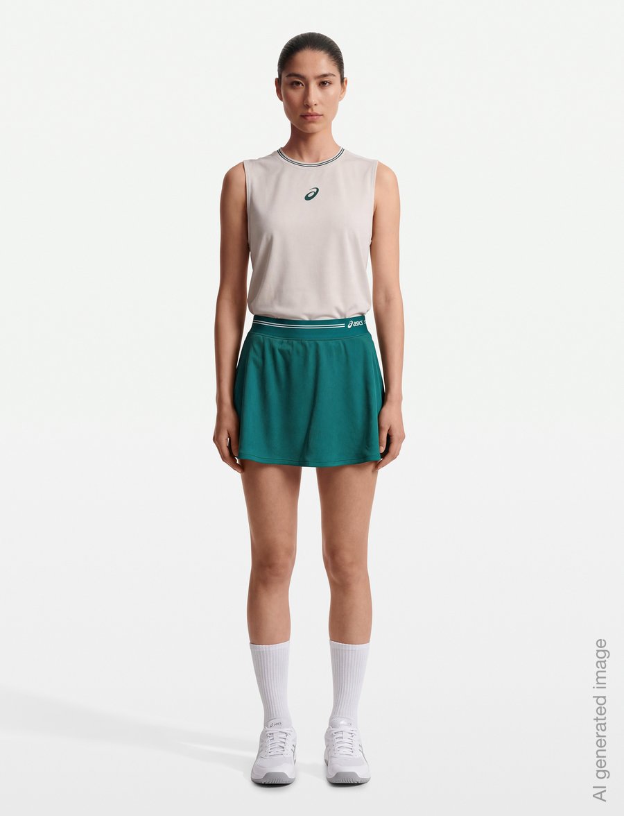 Asics - GAME SKIRT - skorts - jewel green - 0