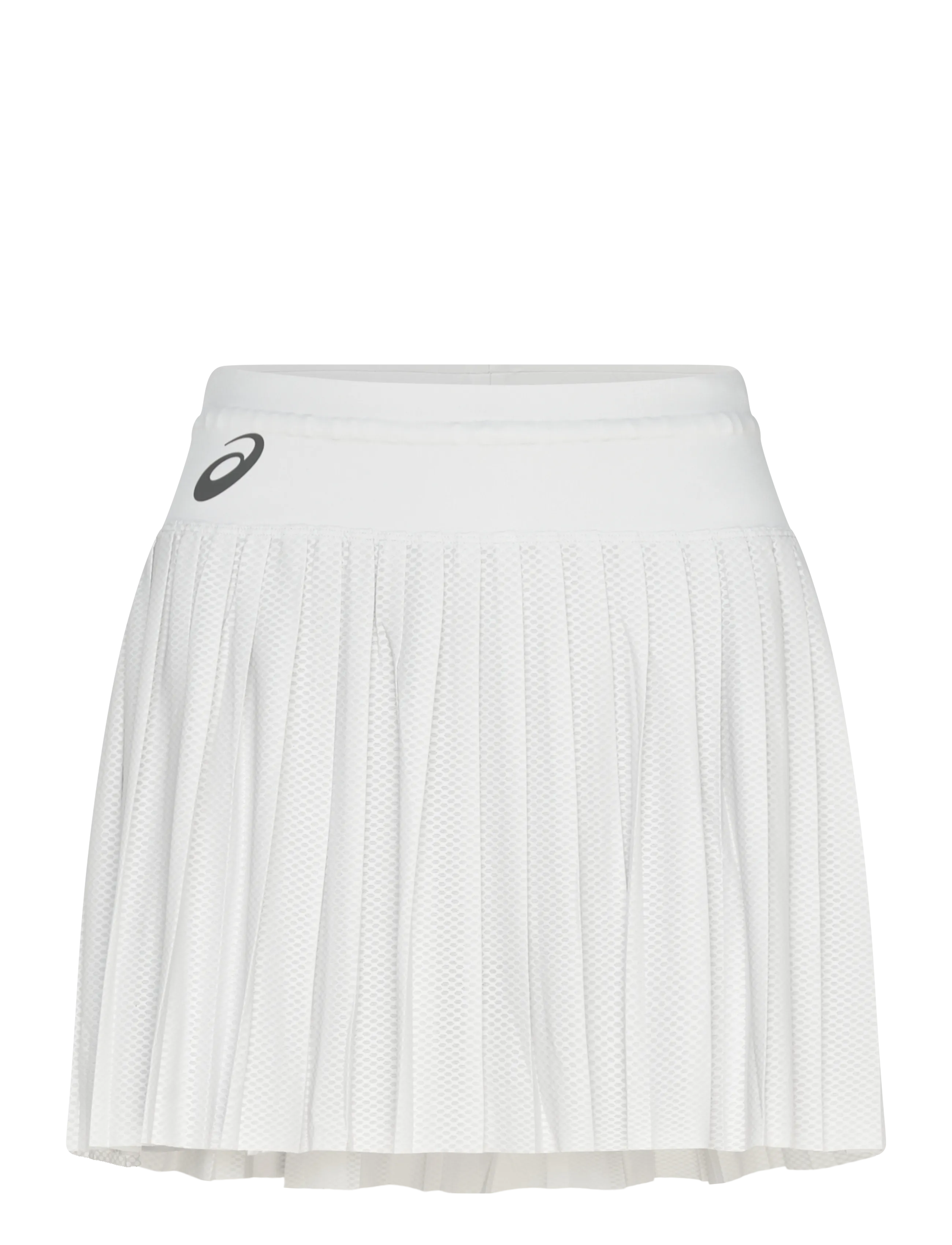 Asics Match Mesh Skirt, Kvinder, Plisseret Tennisskørt, Hvid, Str: S