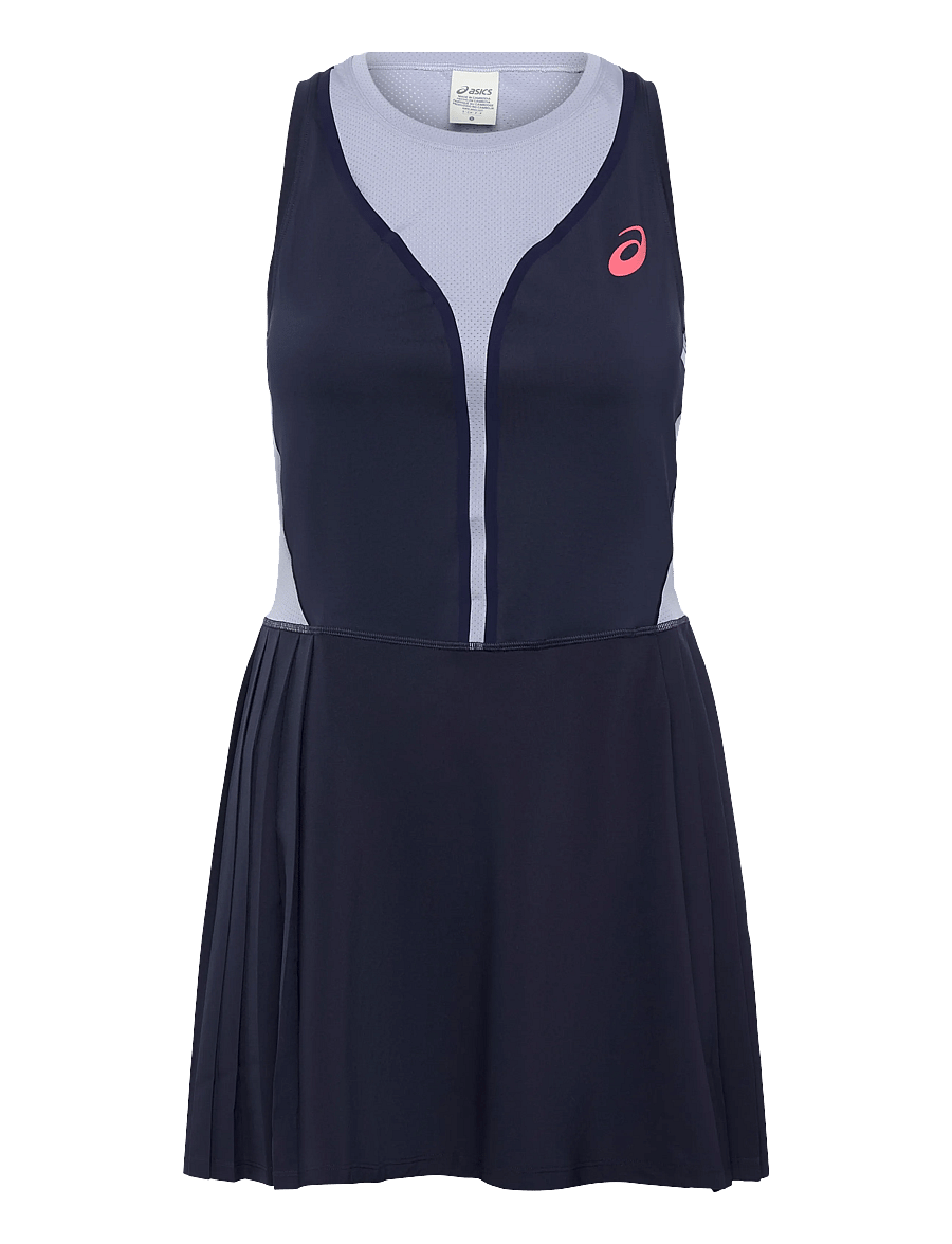 Asics - MATCH PLEAT DRESS - kleider & röcke - midnight - 0