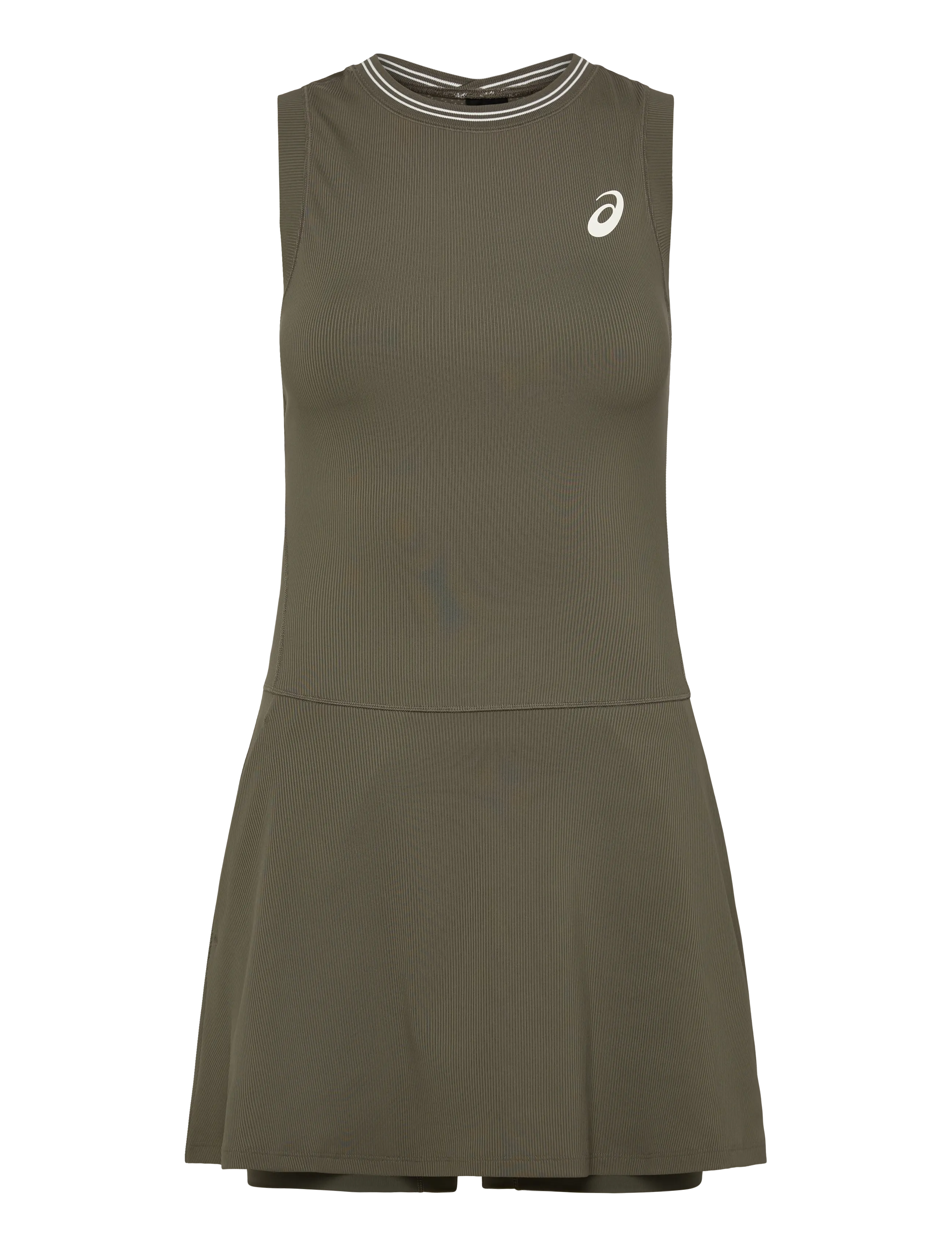 Asics Game Dress, XS, Sport Kleider & Röcke, Khakigrün - Dresses, Frauen