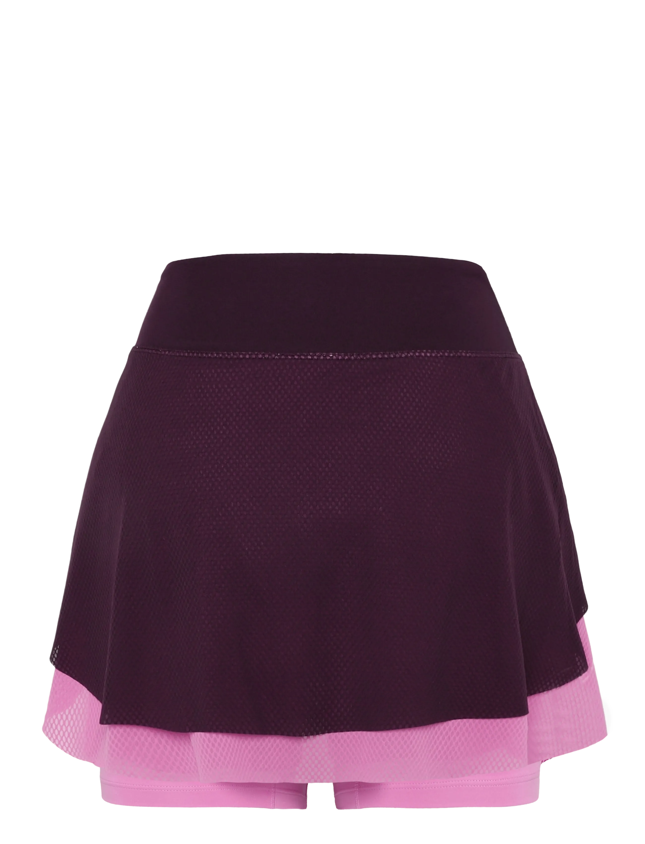 Asics - MATCH MESH SKIRT - dark aubergine/bubblegum - 1