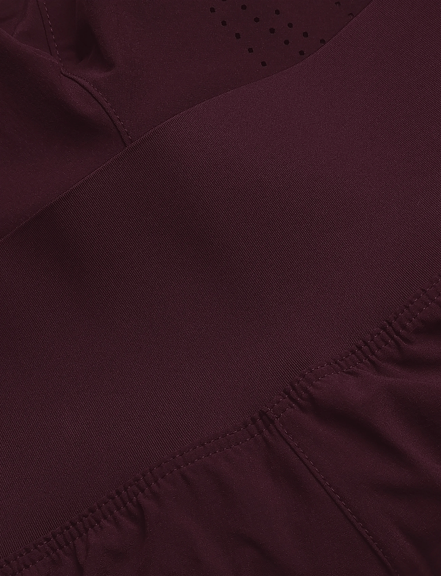 Asics - MATCH LASER CUT SHORT - träningsshorts - dark aubergine - 2