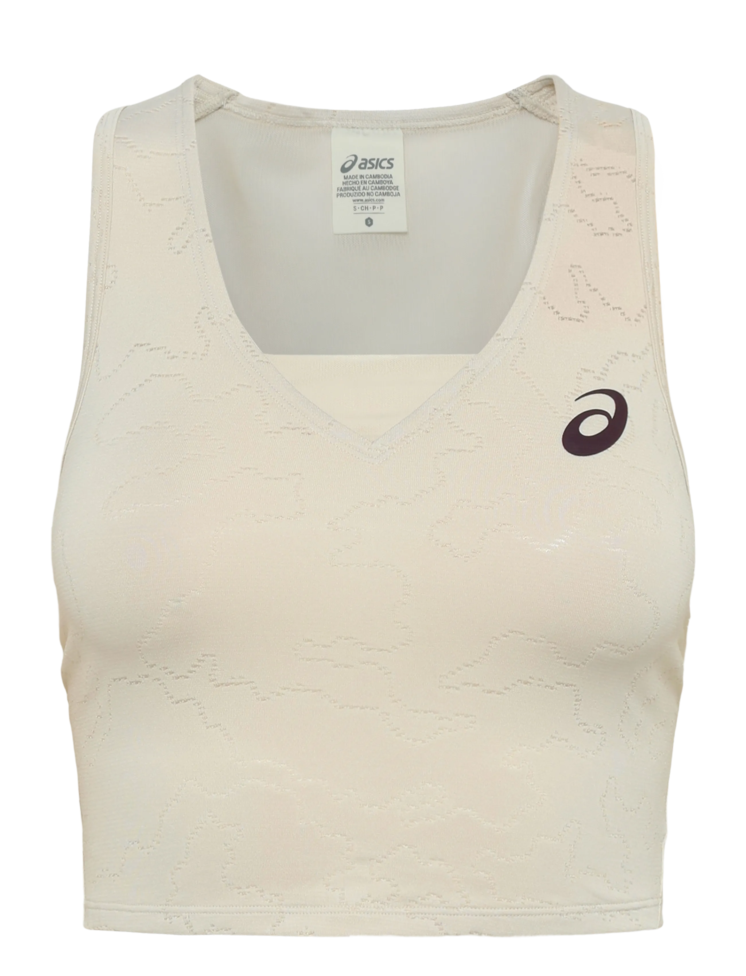 Match Jacquard Crop Top