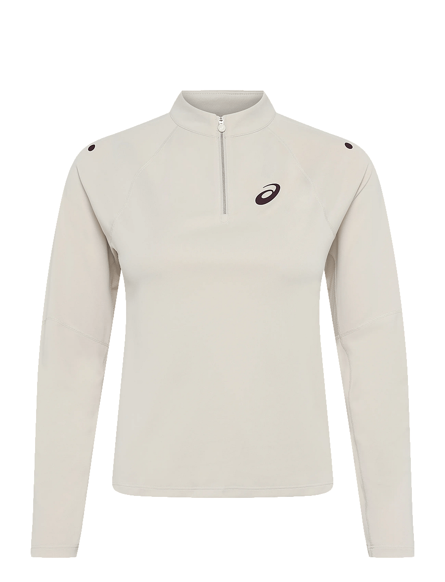 Asics - MATCH 1/2 ZIP LS TOP - langarmshirts - soft oat - 0