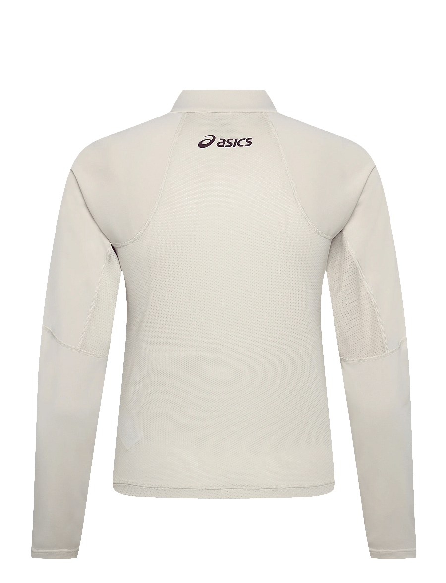 Asics - MATCH 1/2 ZIP LS TOP - langarmshirts - soft oat - 1
