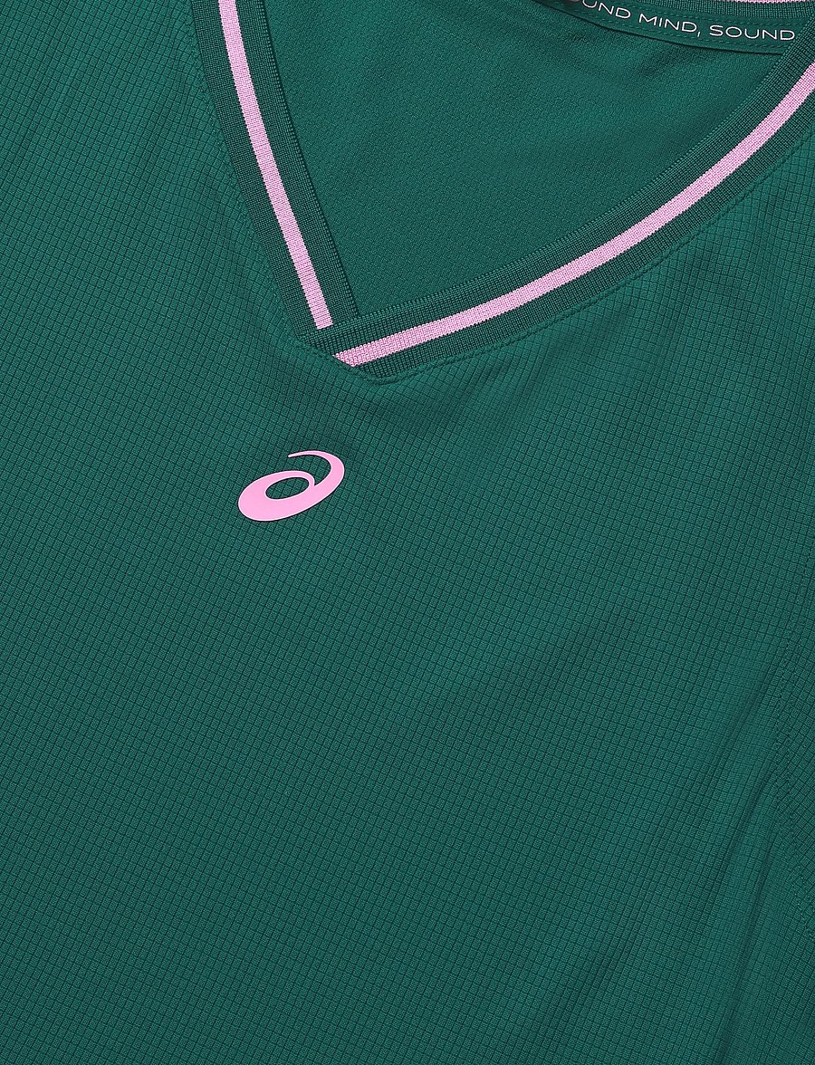 Asics - PADEL COURT SLEEVELESS TOP - tank tops - jewel green - 2