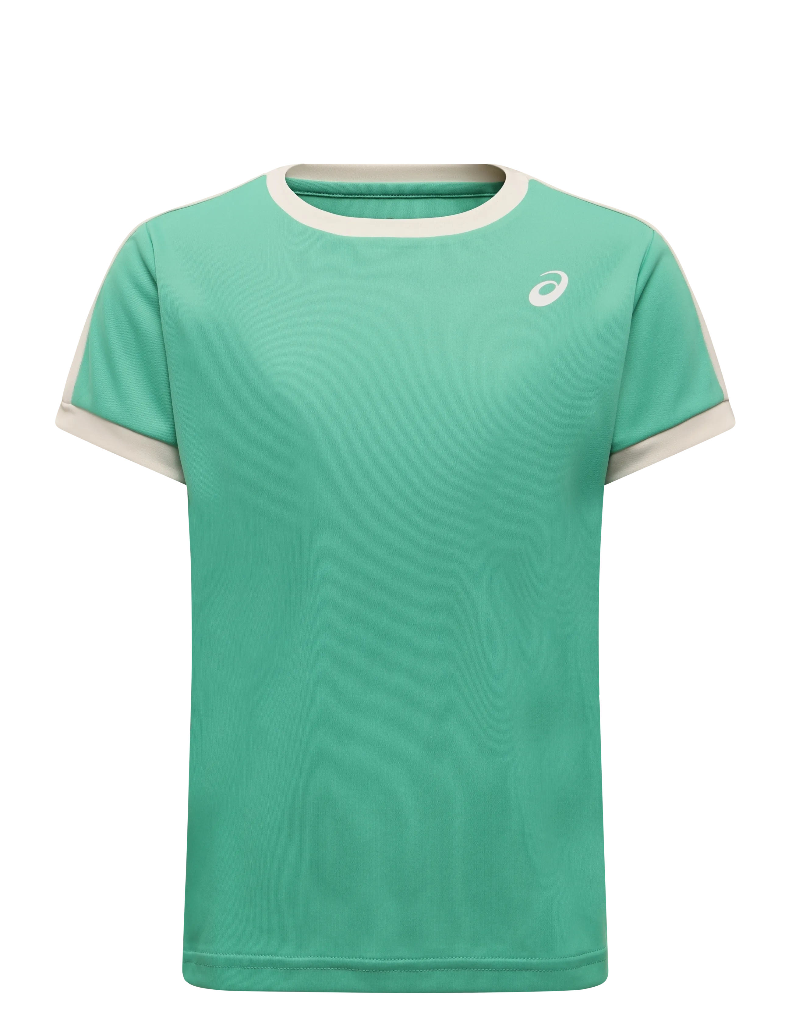 Asics BOYS TENNIS SS TOP - Tøj - AURORA GREEN / green