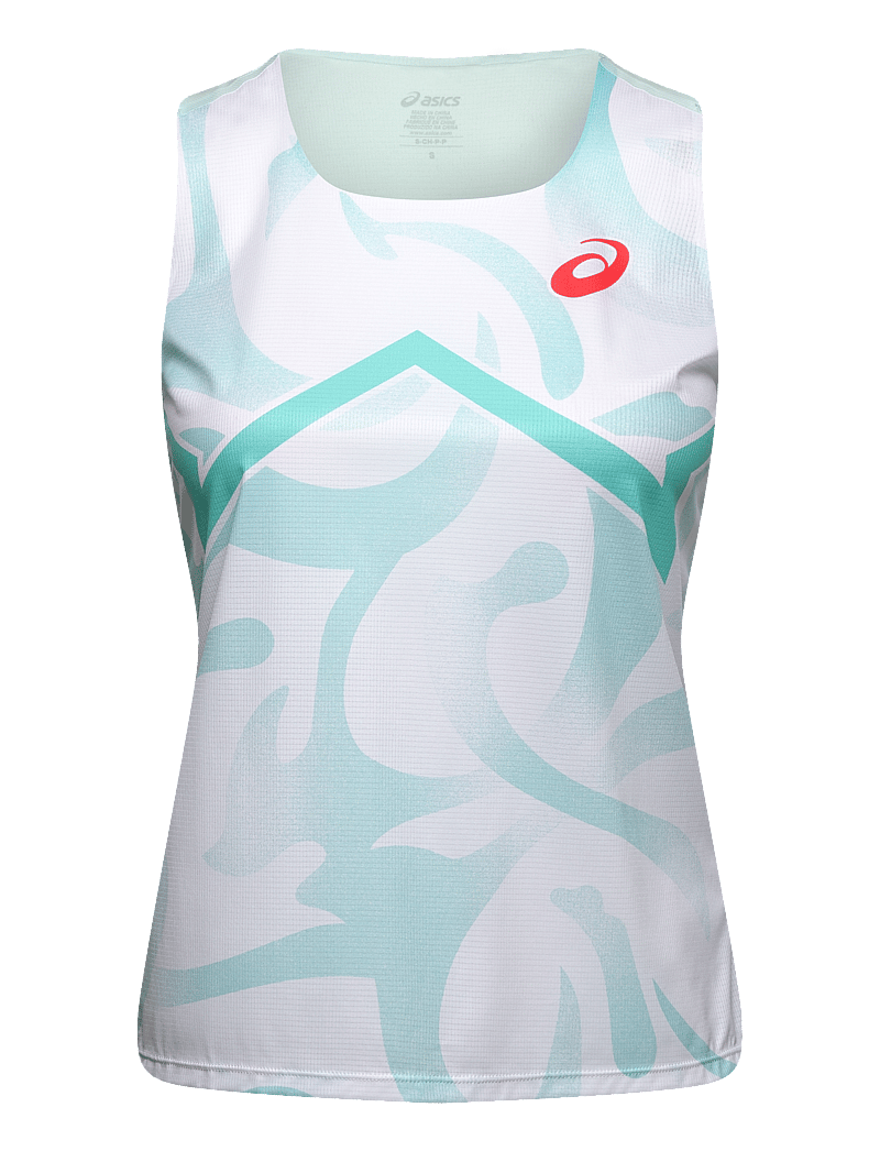 Asics - LIGHT KNIT SINGLET - tank tops - soothing sea - 0