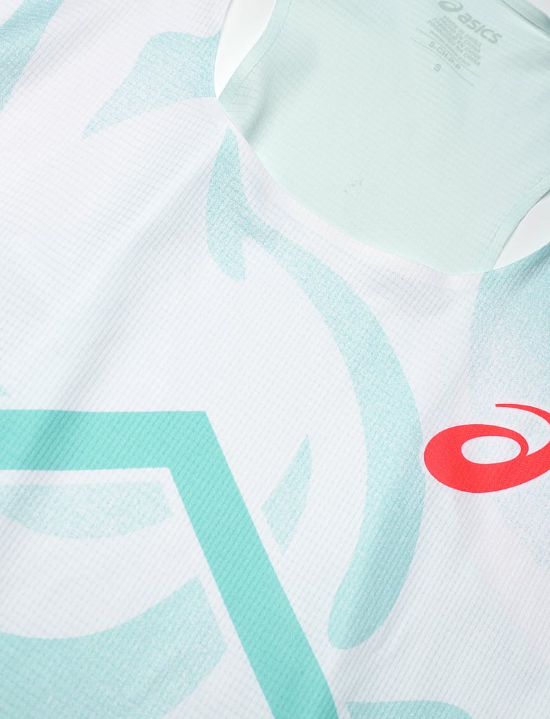 Asics - LIGHT KNIT SINGLET - tank tops - soothing sea - 2