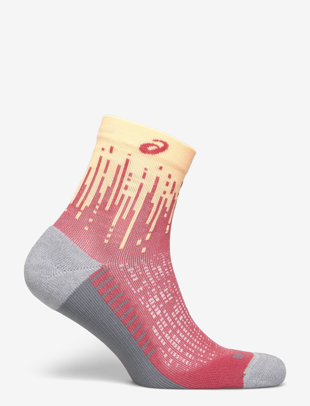 Asics - PERFORMANCE RUN SOCK QUARTER - träningsstrumpor - orange glow/dark pink clay - 1