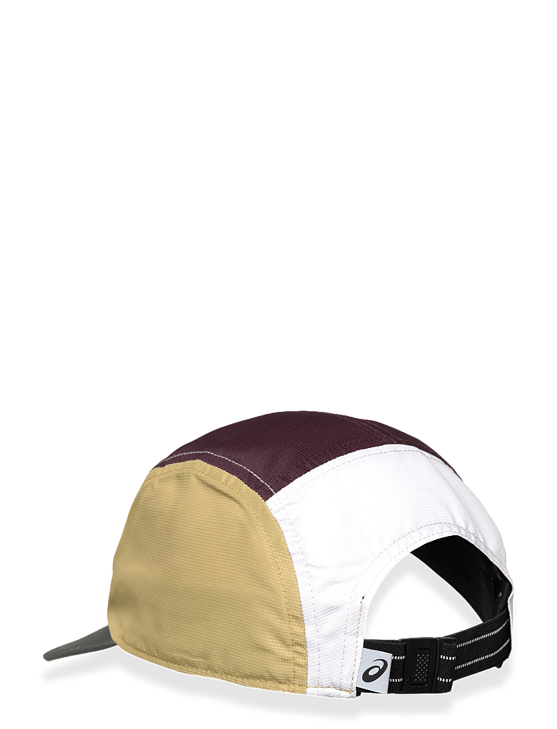 Asics - ASICS 5 PANEL CAP - nokamütsid - mantle green/dark currant/lemongrass - 1