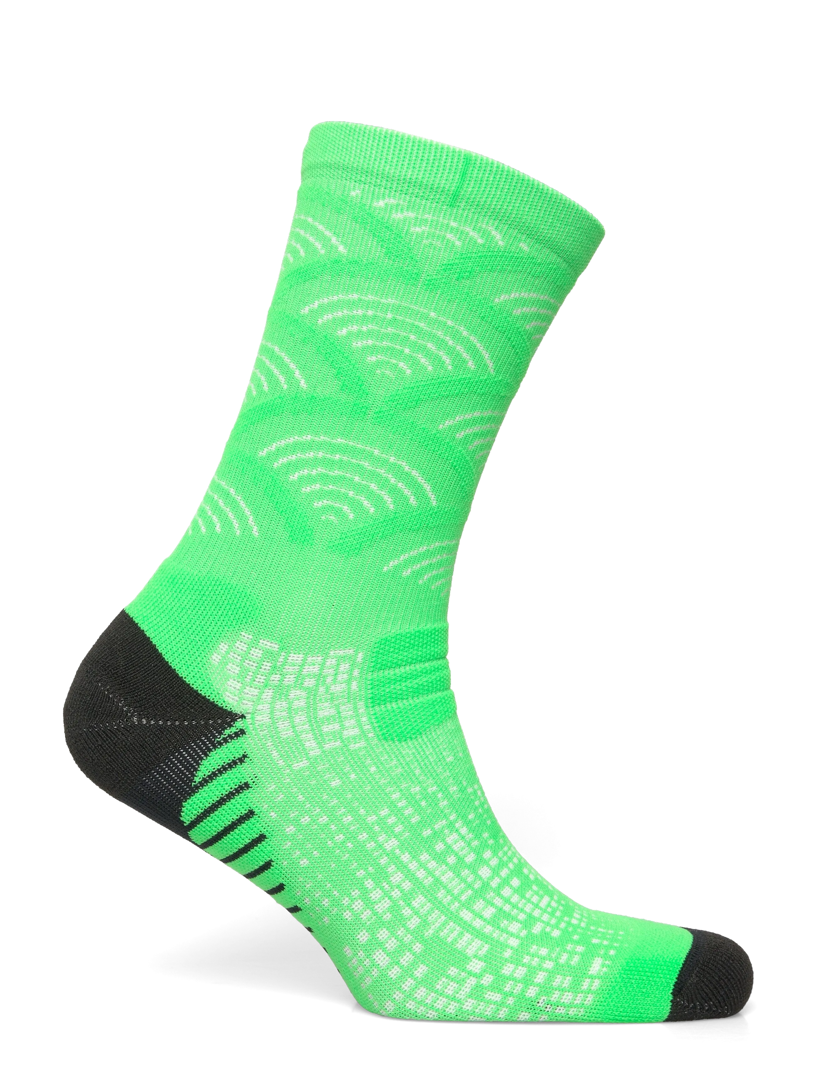 Asics - PERFORMANCE RUN SOCK CREW - clothes - vital green - 1