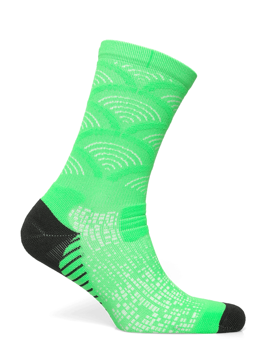 Asics - PERFORMANCE RUN SOCK CREW - strümpfe - vital green - 1