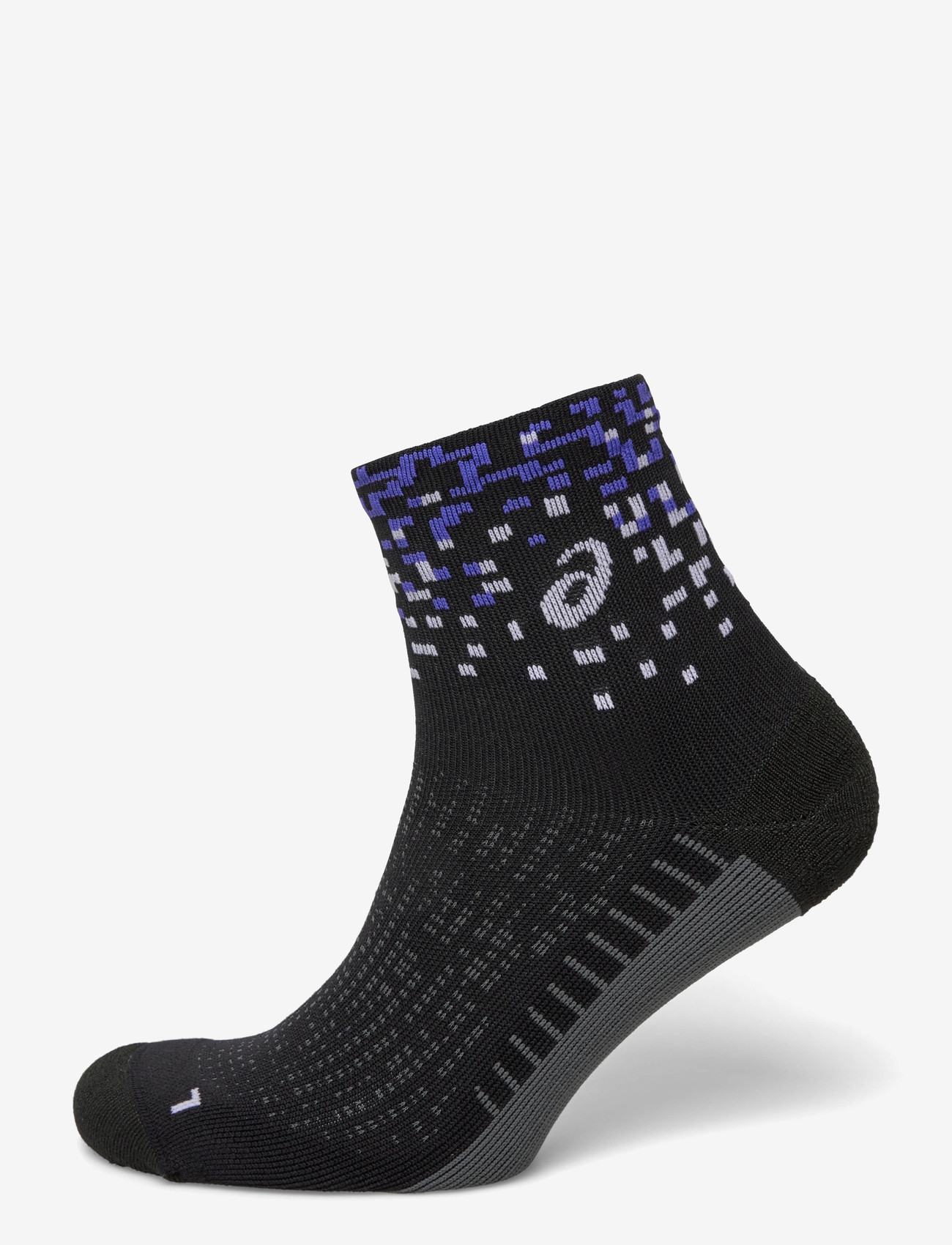 Asics - PERFORMANCE RUN SOCK QUARTER - clothes - performance black/cobalt burst/white - 0