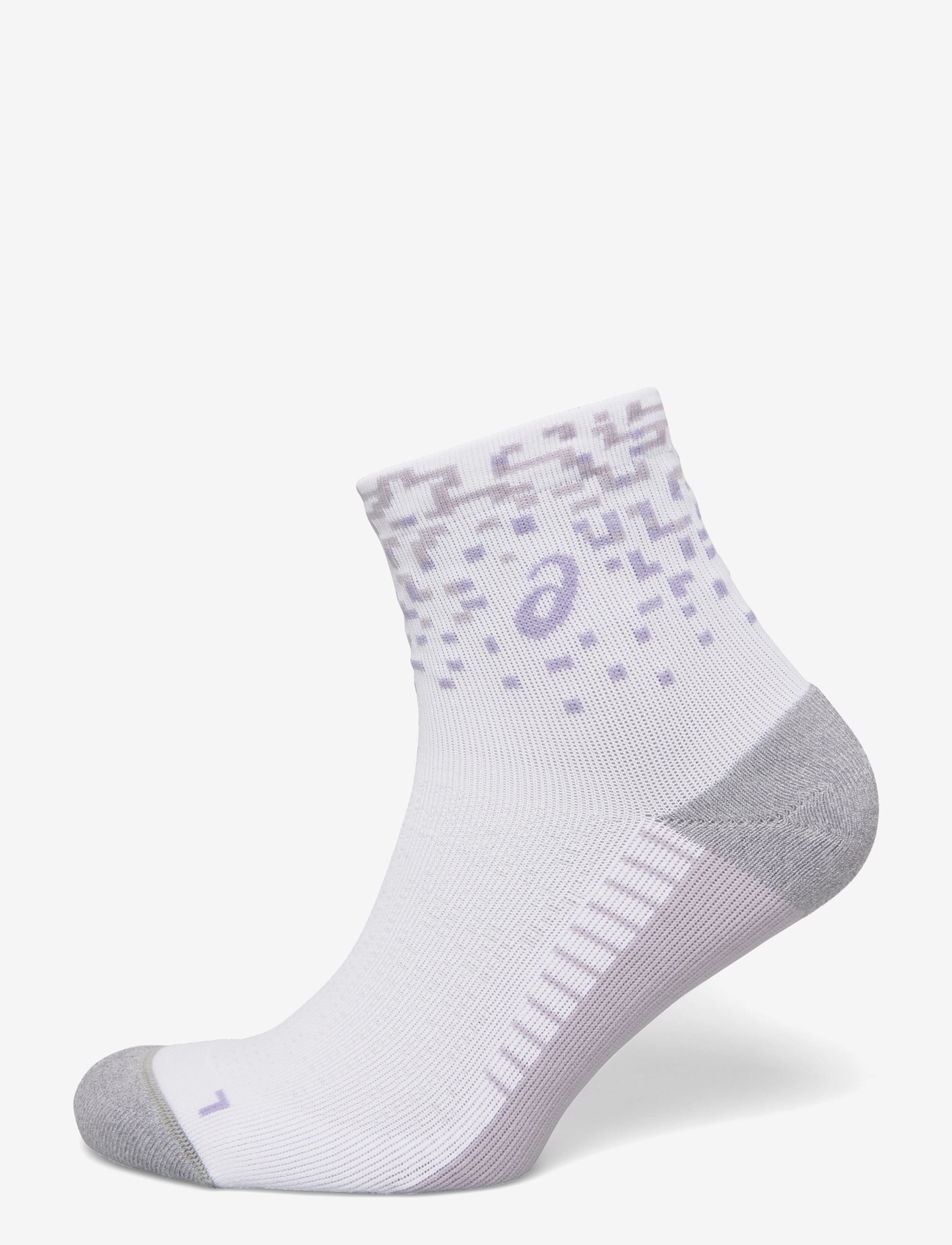 Asics - PERFORMANCE RUN SOCK QUARTER - träningsstrumpor - brilliant white/lilac hint/bluebell - 0
