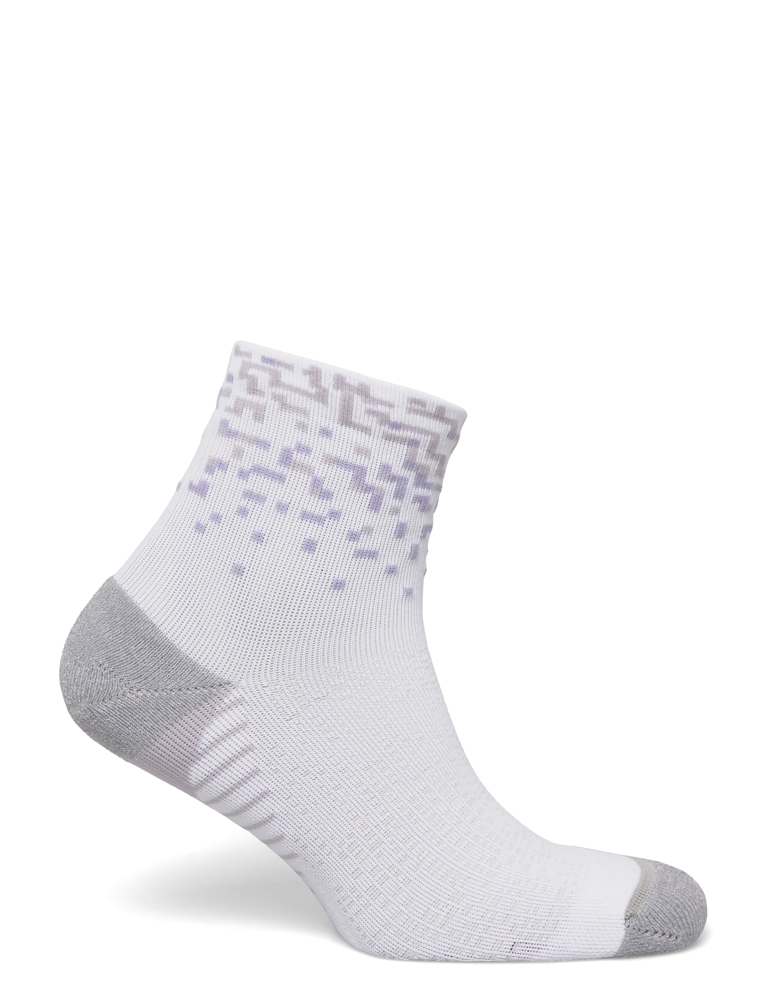 Asics - PERFORMANCE RUN SOCK QUARTER - strümpfe - brilliant white/lilac hint/bluebell - 1