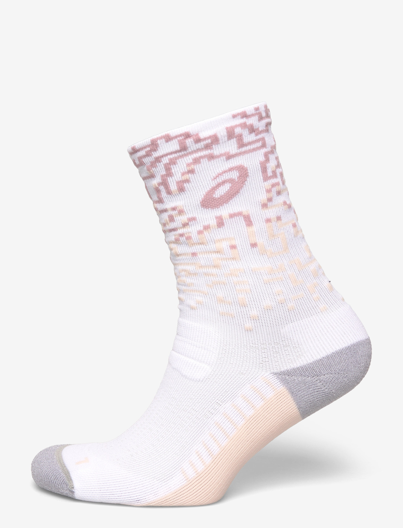 Asics - PERFORMANCE RUN SOCK CREW - strümpfe - brilliant white/morganite/pearl pink - 0