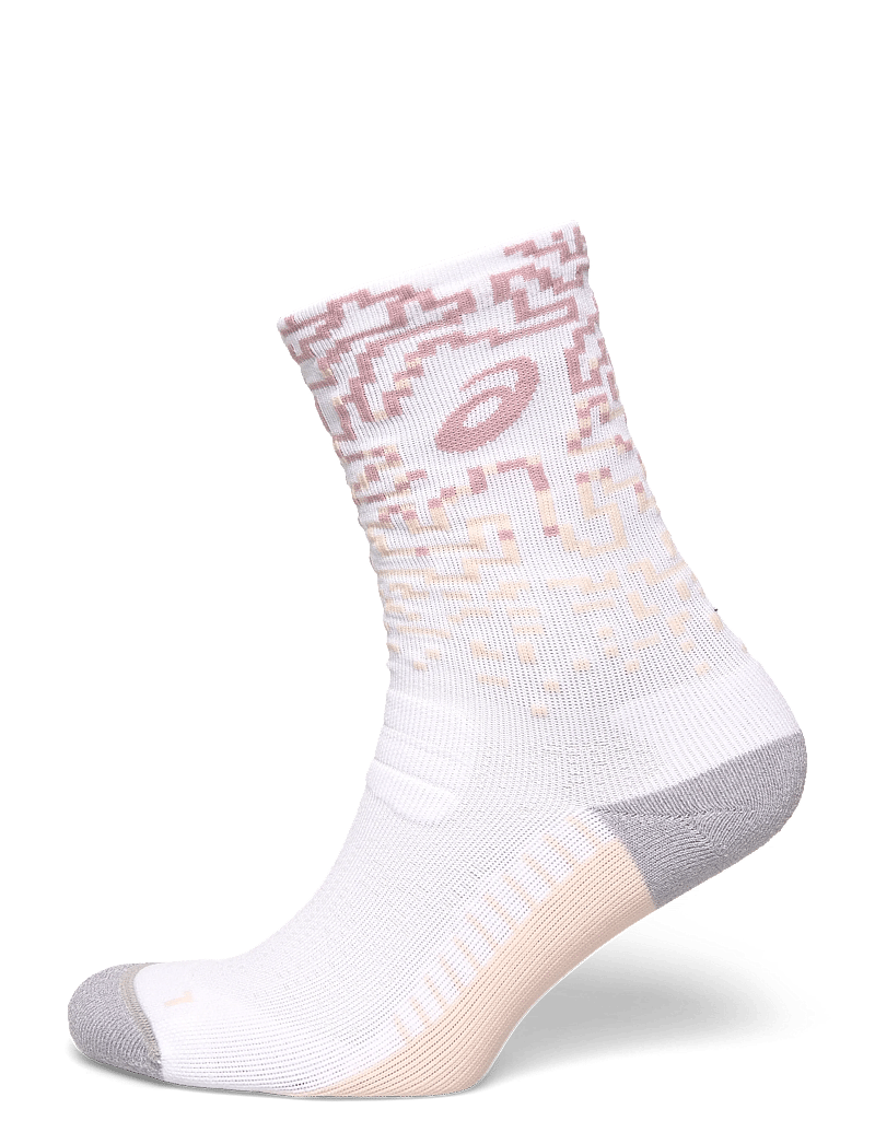 Asics - PERFORMANCE RUN SOCK CREW - strümpfe - brilliant white/morganite/pearl pink - 0