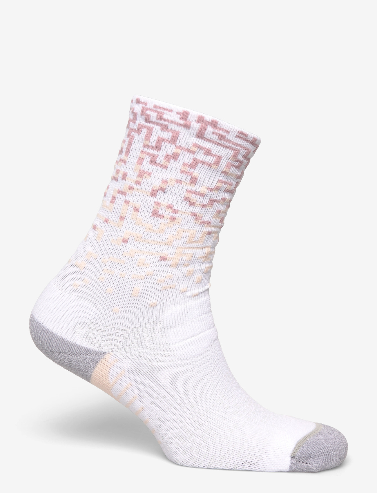 Asics - PERFORMANCE RUN SOCK CREW - strümpfe - brilliant white/morganite/pearl pink - 1