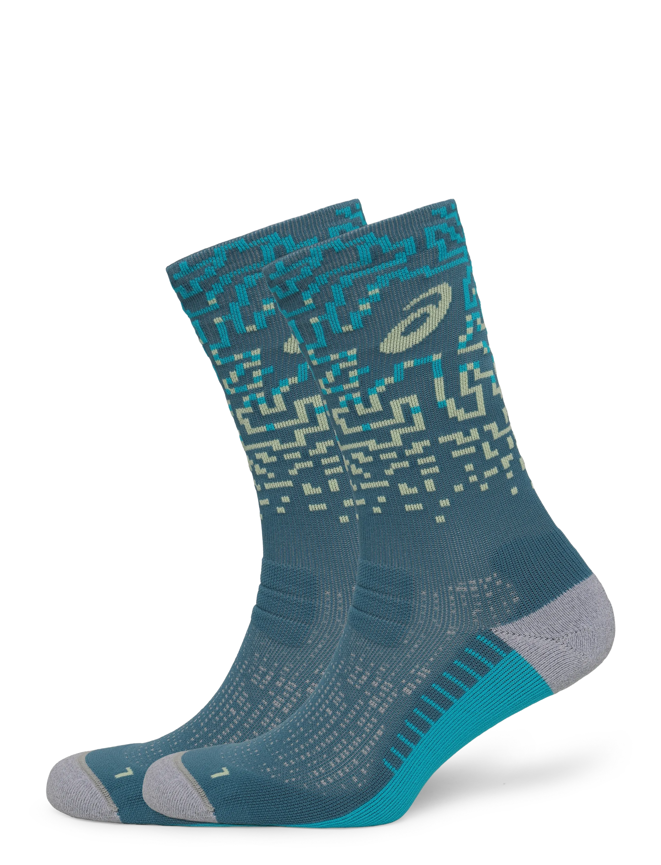 Asics Performance Run Sock Crew, M, Sport Clothing, Blau - Socks, Frauen