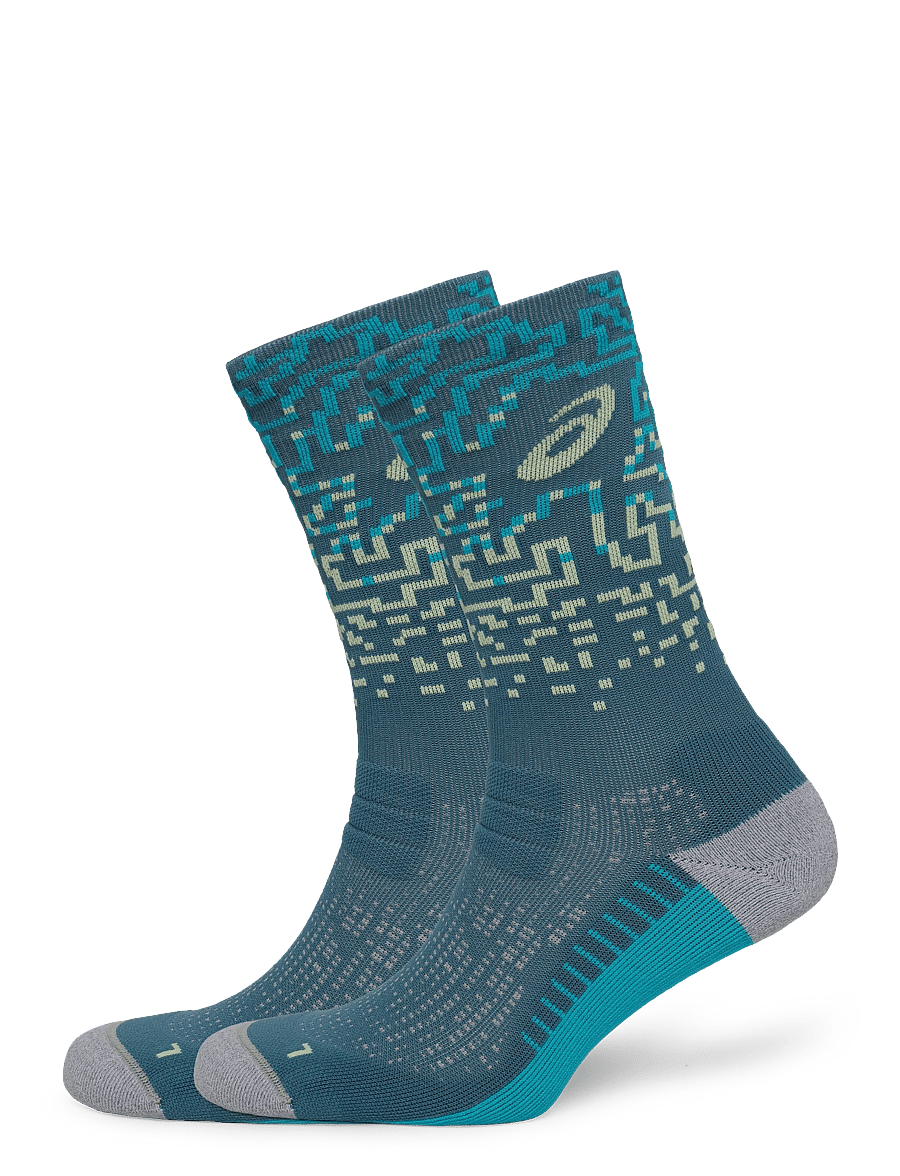 Asics - PERFORMANCE RUN SOCK CREW - strümpfe - foggy teal/energy aqua - 0